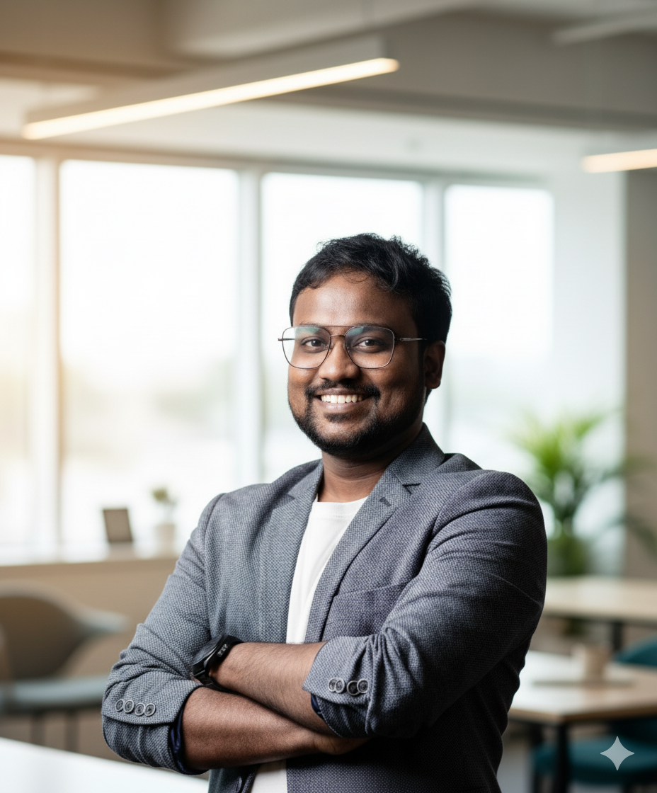 Professional headshot of Balaji Gopinath